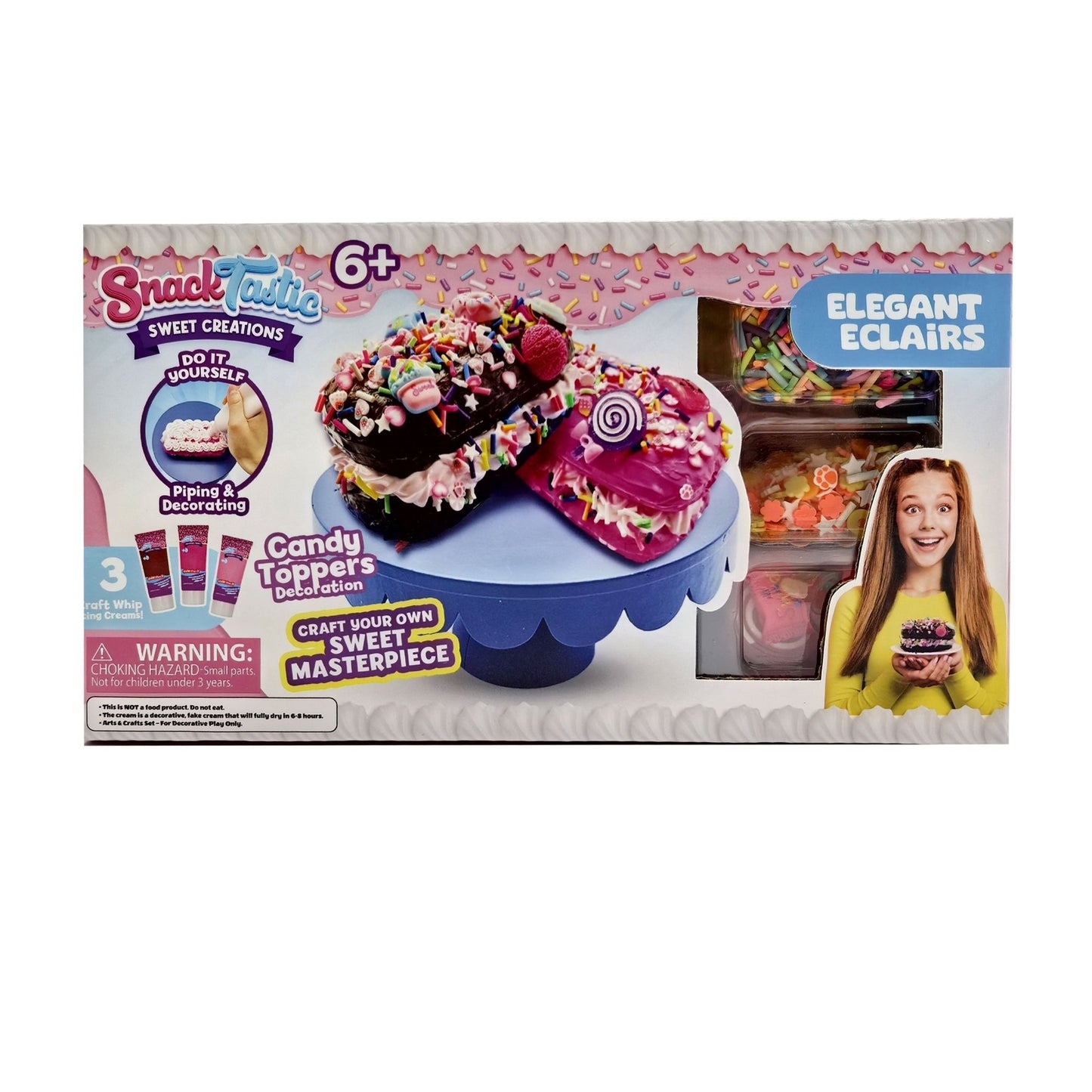 SNACK TASTIC - ELEGANT ECLAIR DESIGN - Premium for Kids in Qatar | Toysaro.com