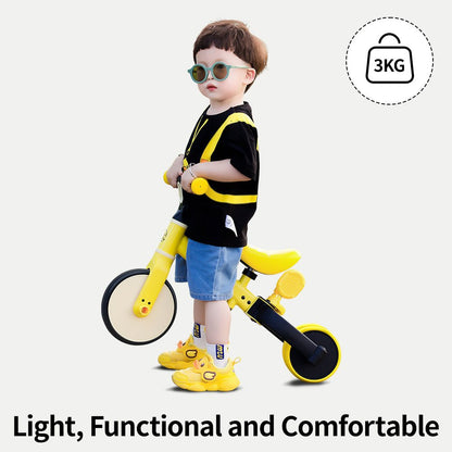 Tricycle and Balance Bike, 1033, Yellow - Premium for Kids in Qatar | Toysaro.com