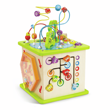 HAPE COUNTRY CRITTERS WOODEN ACTIVITY PLAY CUBE - Premium for Kids in Qatar | Toysaro.com