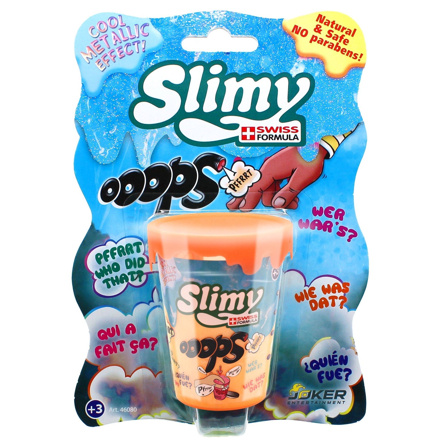 SLIMY - MINI OOPS METALLIC 80G - Premium for Kids in Qatar | Toysaro.com