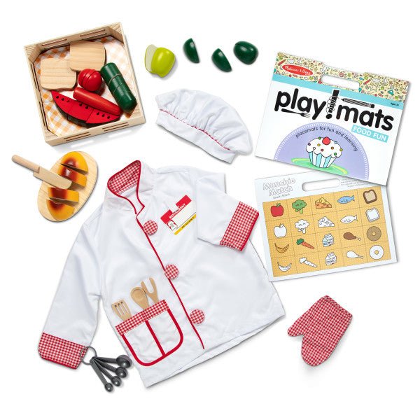 Melissa and Doug Chef Role Play Costume Set - Premium for Kids in Qatar | Toysaro.com
