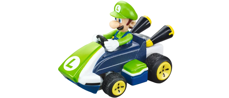 MARIO KART MINI RC LUIGI (PAPERBOX) - Premium for Kids in Qatar | Toysaro.com