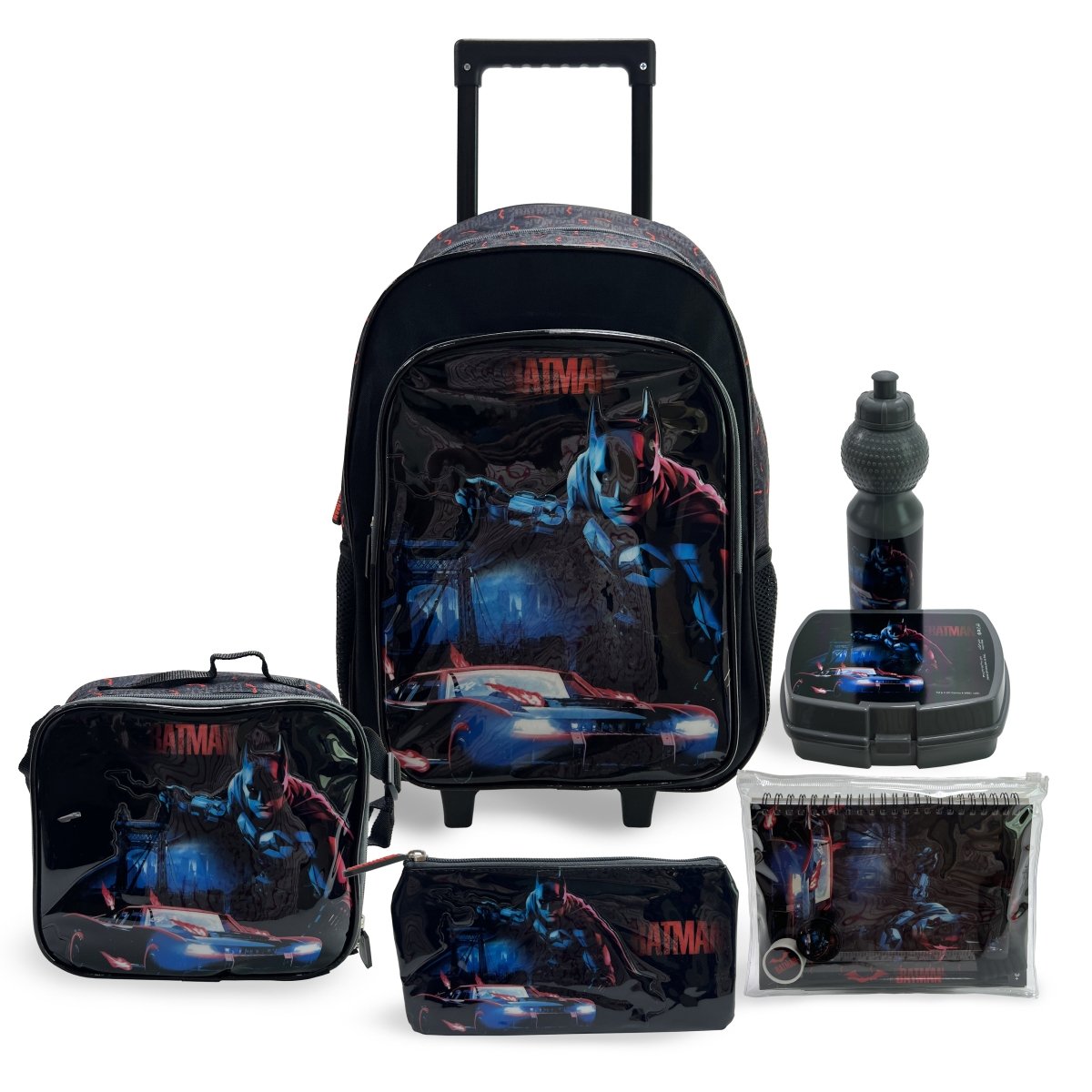Warner Bros. Batman The Hero 18" 6in1 Trolley Box Set - Premium for Kids in Qatar | Toysaro.com