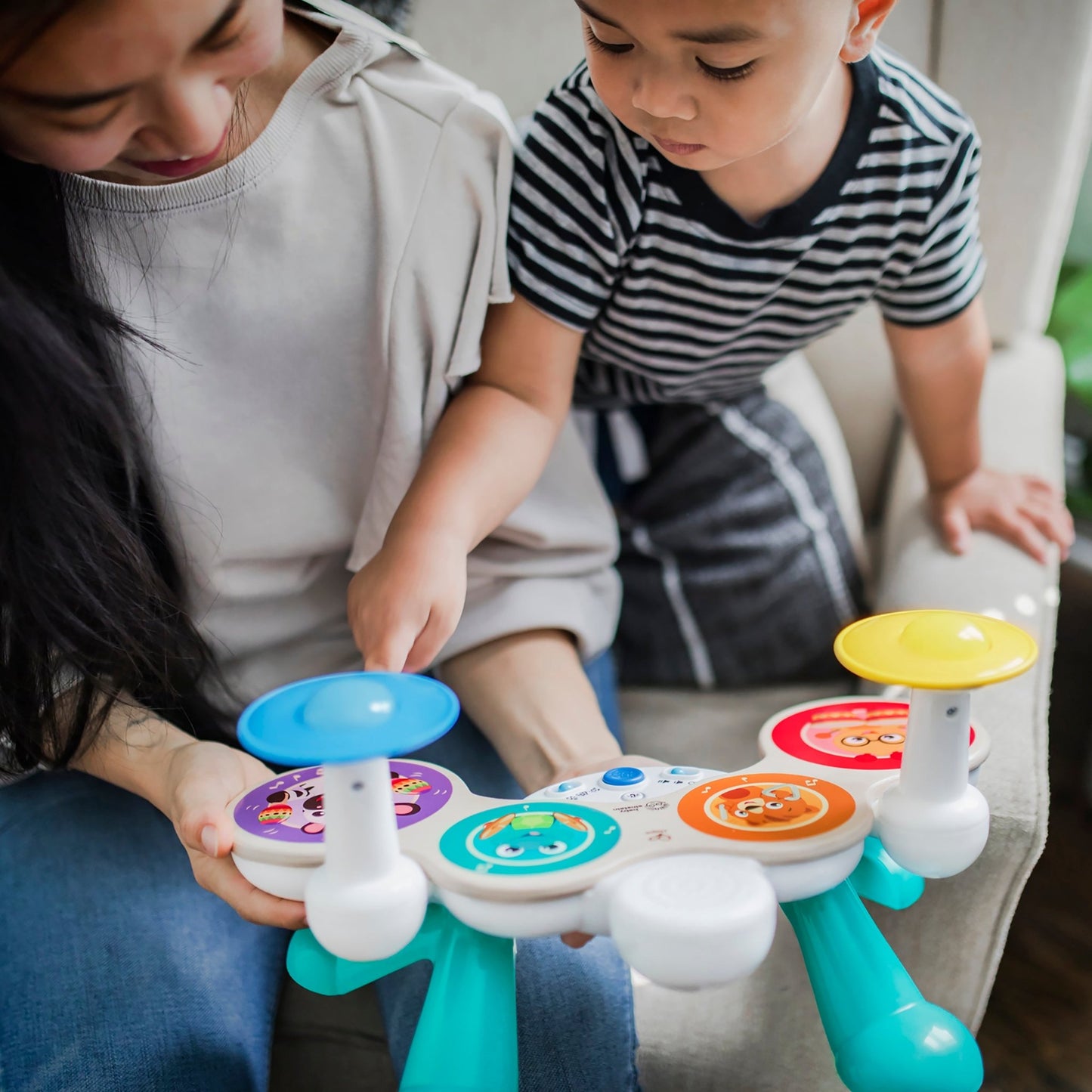 Baby Einstein Together in Tune Drums Connected Magic Touch Drum Set - Premium for Kids in Qatar | Toysaro.com