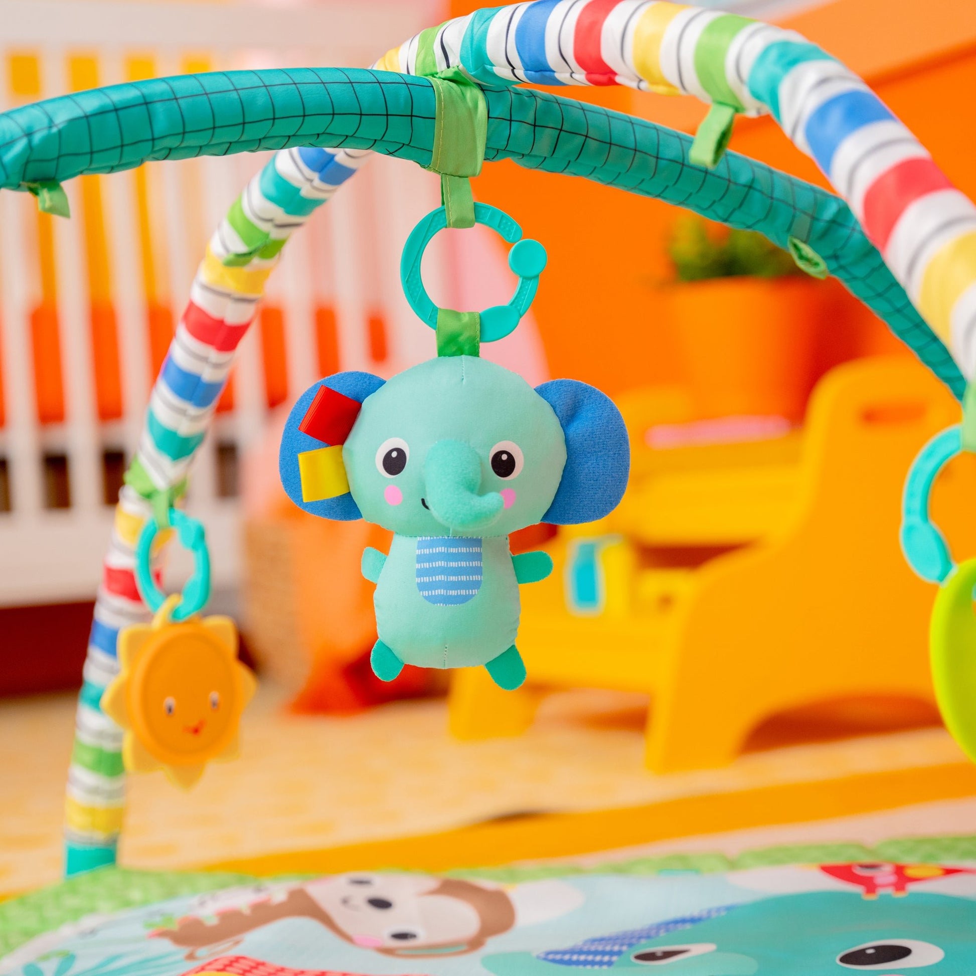 Bright Starts™ Wild Wiggles™ FoldAway Activity Gym™ - Premium for Kids in Qatar | Toysaro.com