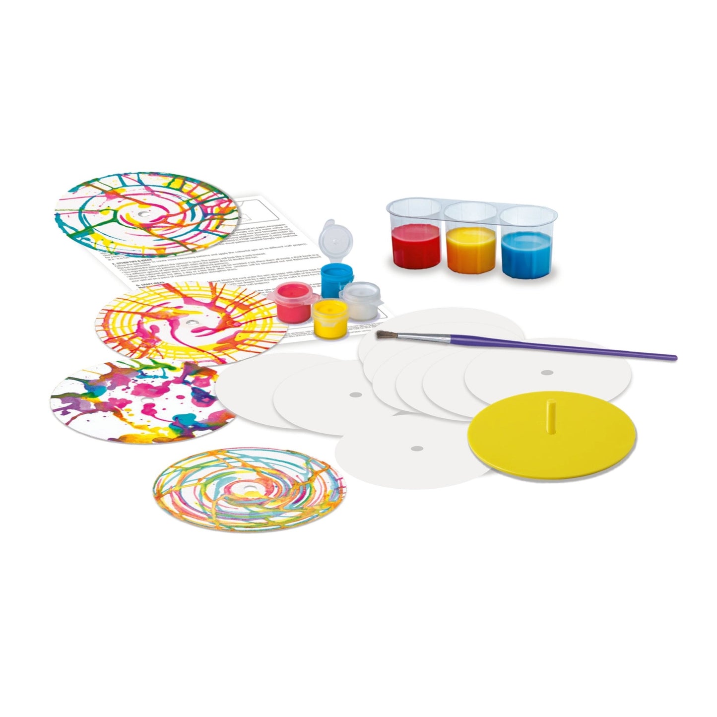 4M Little Craft / Spin Art Fun Creations - Premium for Kids in Qatar | Toysaro.com