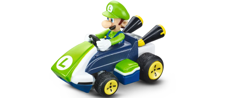MARIO KART MINI RC LUIGI (PAPERBOX) - Premium for Kids in Qatar | Toysaro.com