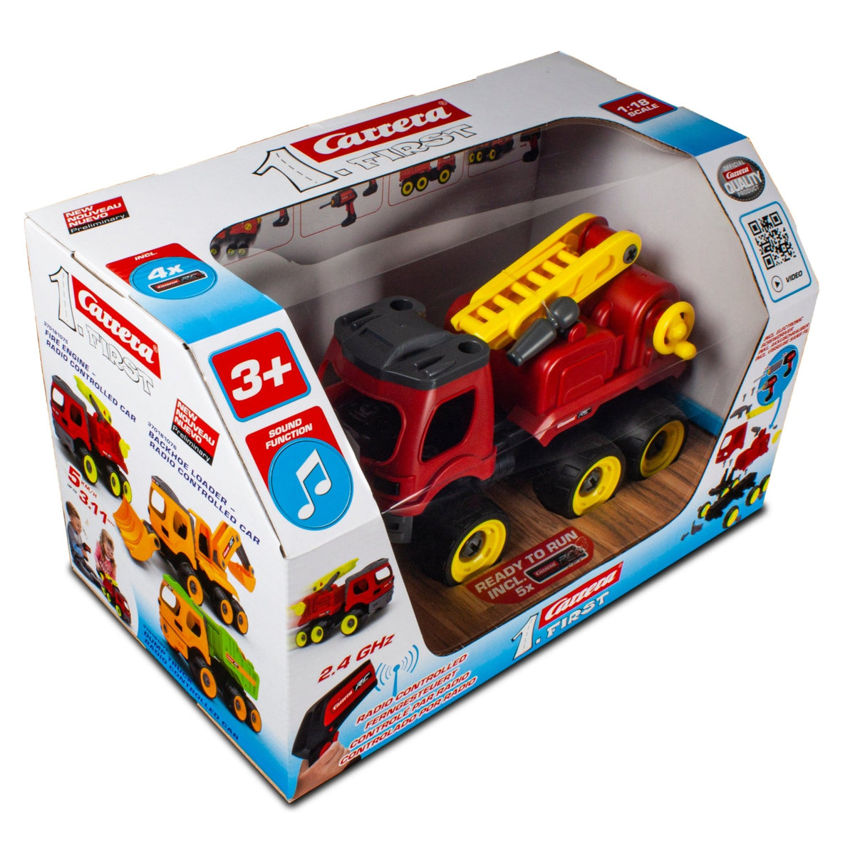 RC FIRST FIRE ENGINE 1:18 - Premium for Kids in Qatar | Toysaro.com