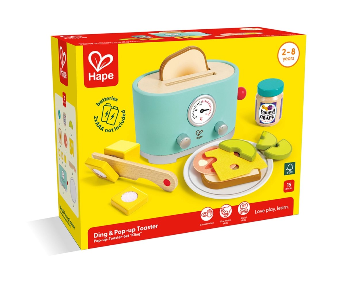 Ding & Pop - up Toaster - Premium for Kids in Qatar | Toysaro.com