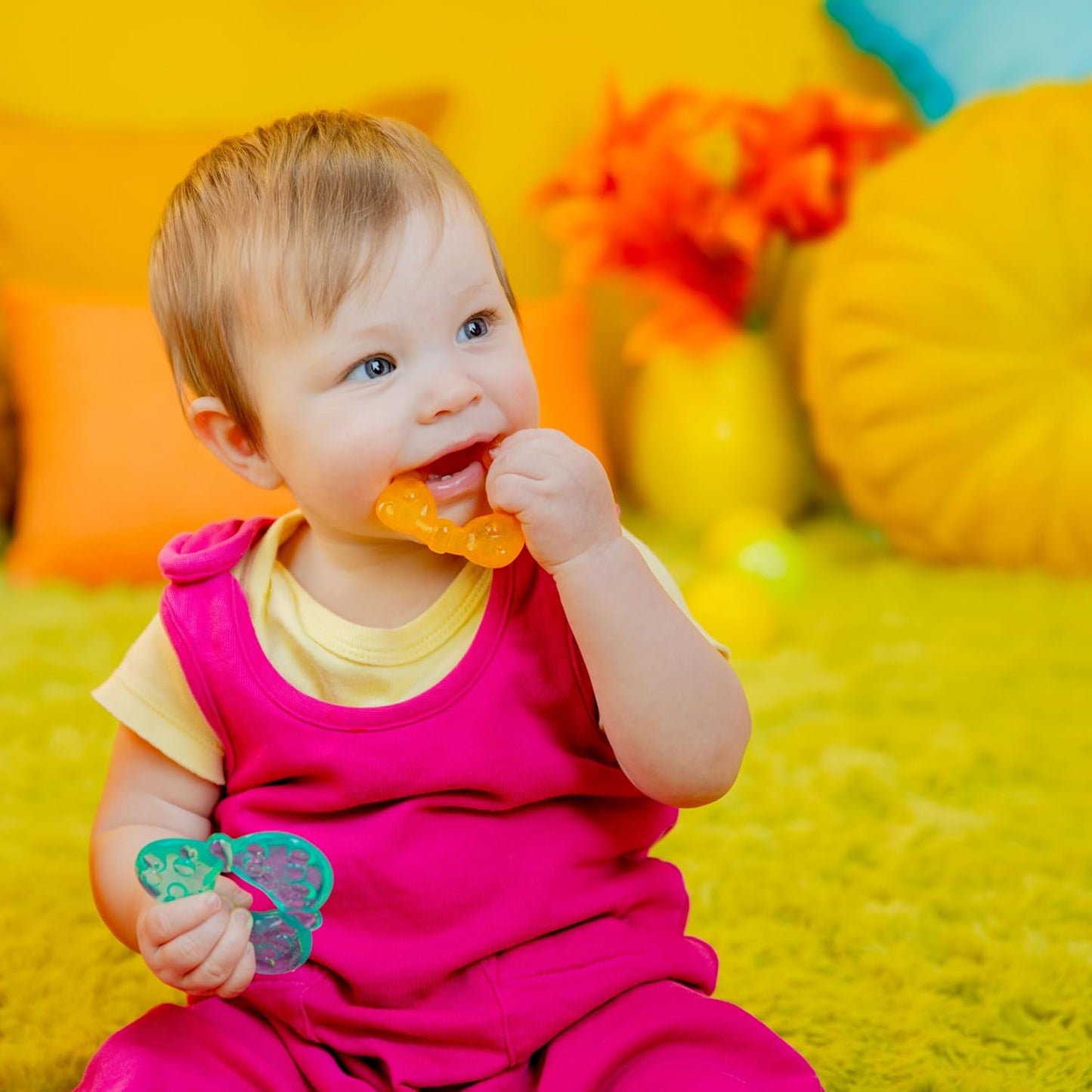Bright Starts Chill & Teethe Teething Toy - Premium for Kids in Qatar | Toysaro.com