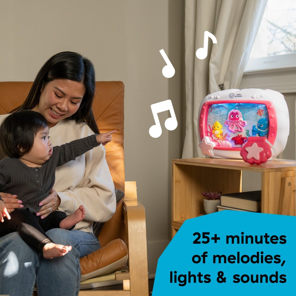 Baby Einstein™Sea Dreams Soother™ Crib Toy Pink - Premium for Kids in Qatar | Toysaro.com