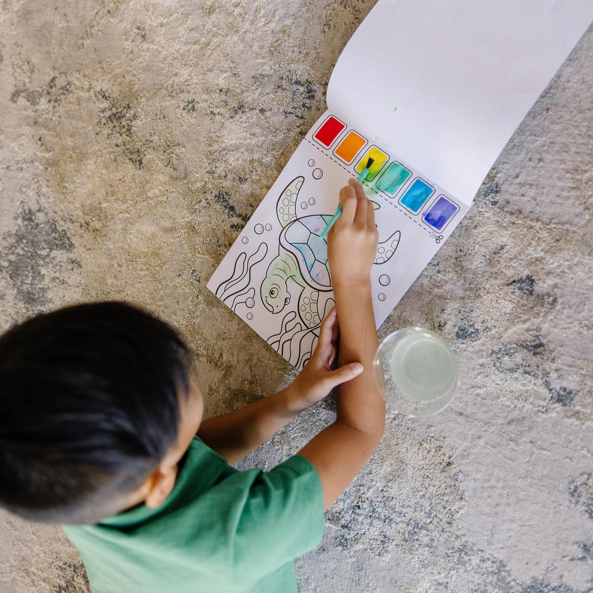 Melissa and Doug Paint with Water - Ocean - Premium for Kids in Qatar | Toysaro.com