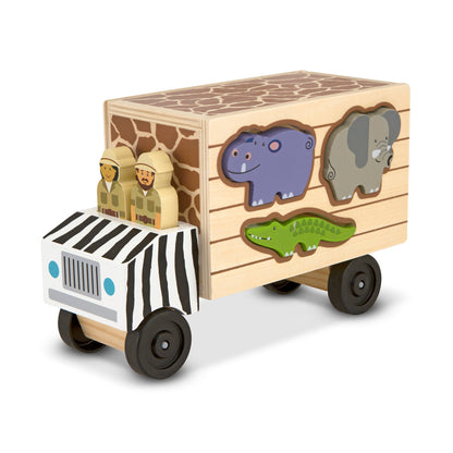 Melissa and Doug Safari Animal Rescue Truck - Premium for Kids in Qatar | Toysaro.com