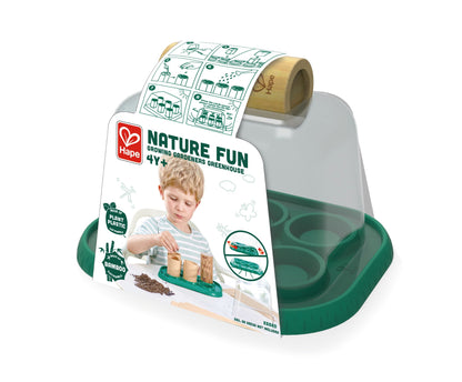 Hape Growing Gardener Mini Bamboo Green House - Premium for Kids in Qatar | Toysaro.com