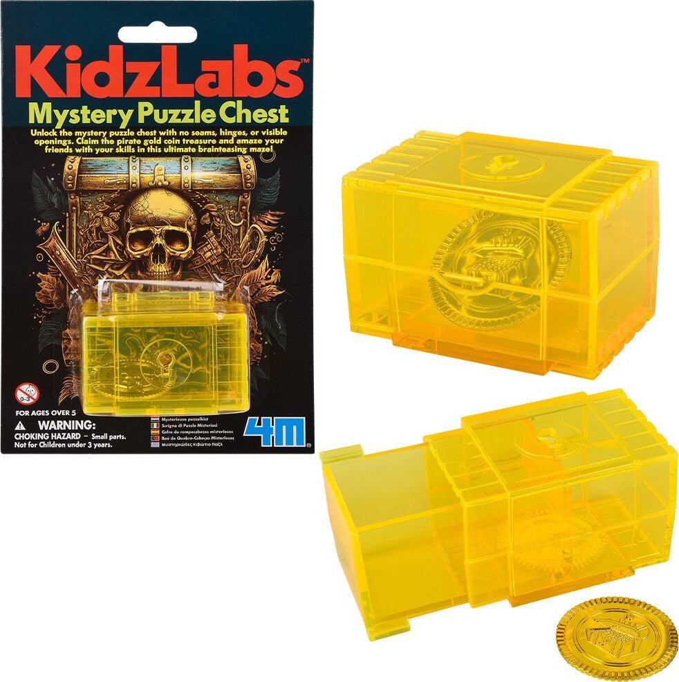 4M Mystery Puzzle Chest - Premium for Kids in Qatar | Toysaro.com