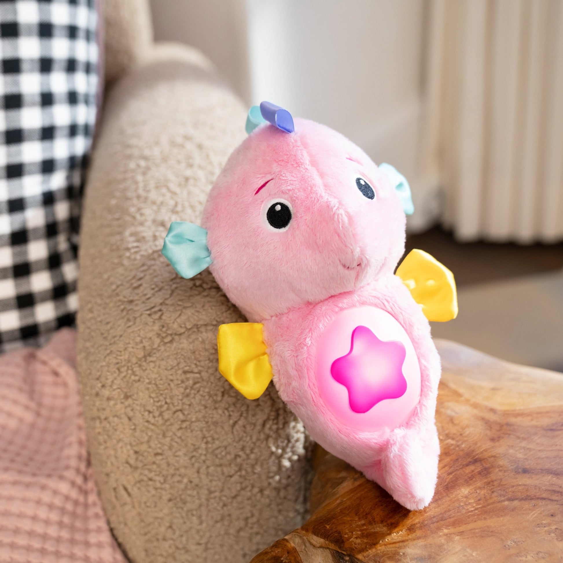 Baby Einstein™ Sea Dreams Seahorse™ Plush Soother Pink - Premium for Kids in Qatar | Toysaro.com