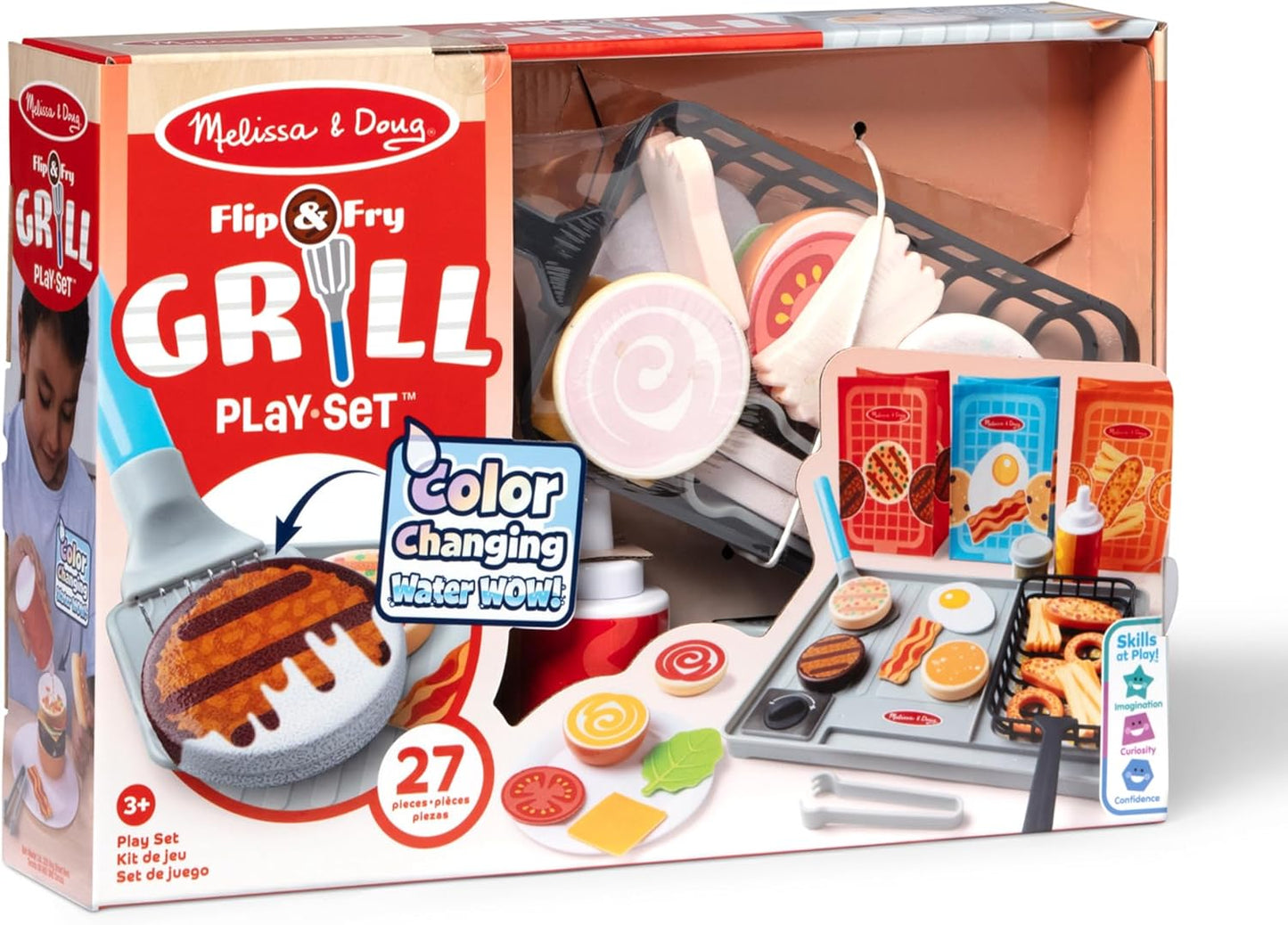 Melissa and Doug Water Wow! Pretend Play Flip & Fry - Premium for Kids in Qatar | Toysaro.com