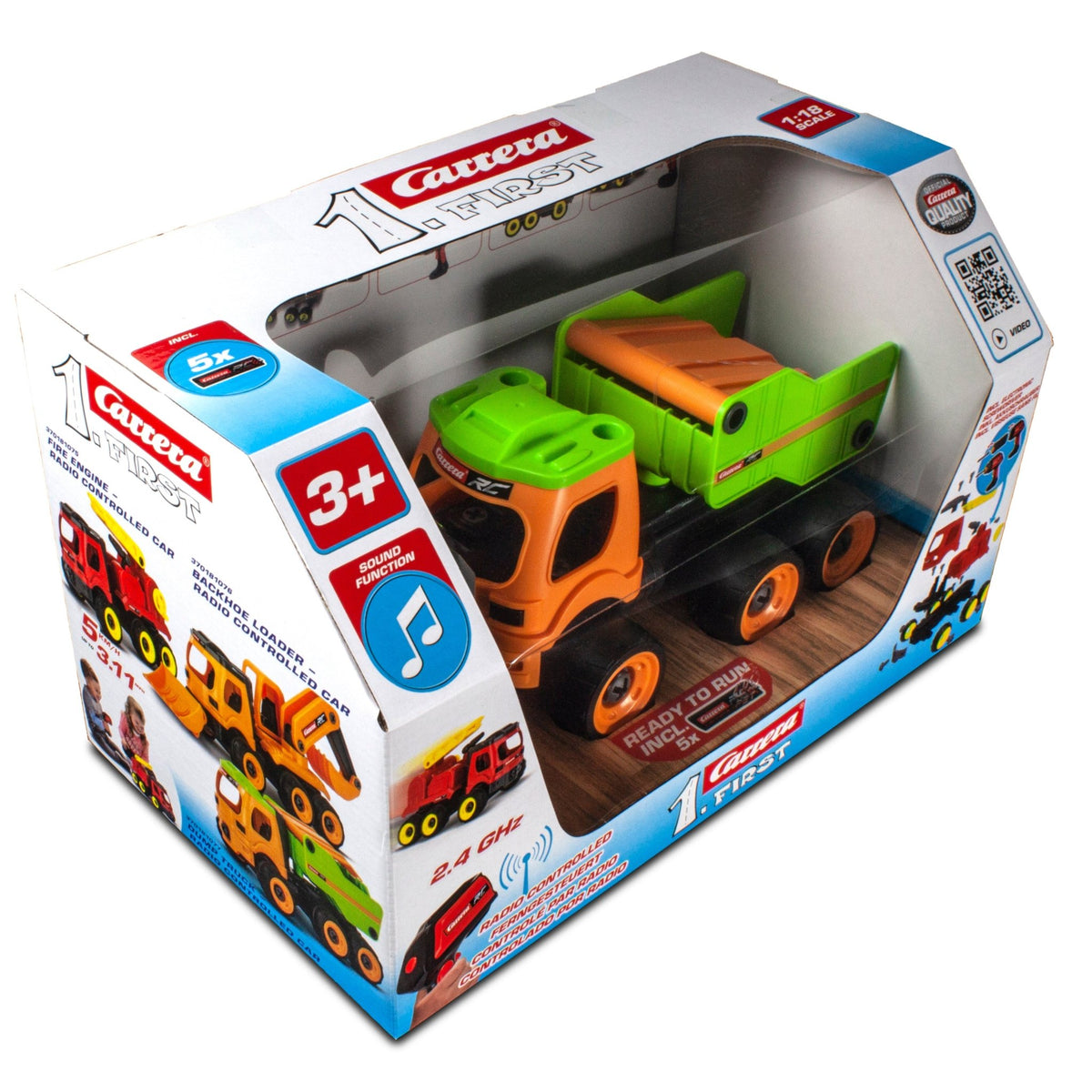 RC FIRST DUMP TRUCK 1:18 - Premium for Kids in Qatar | Toysaro.com
