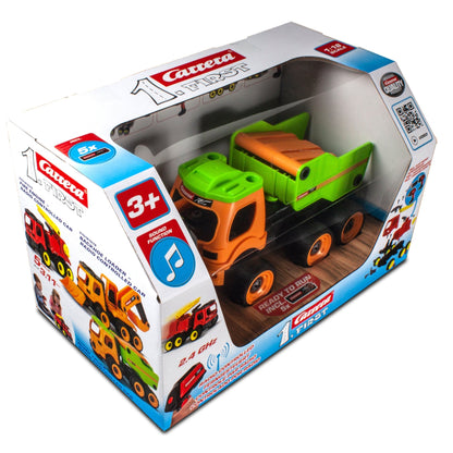 RC FIRST DUMP TRUCK 1:18 - Premium for Kids in Qatar | Toysaro.com