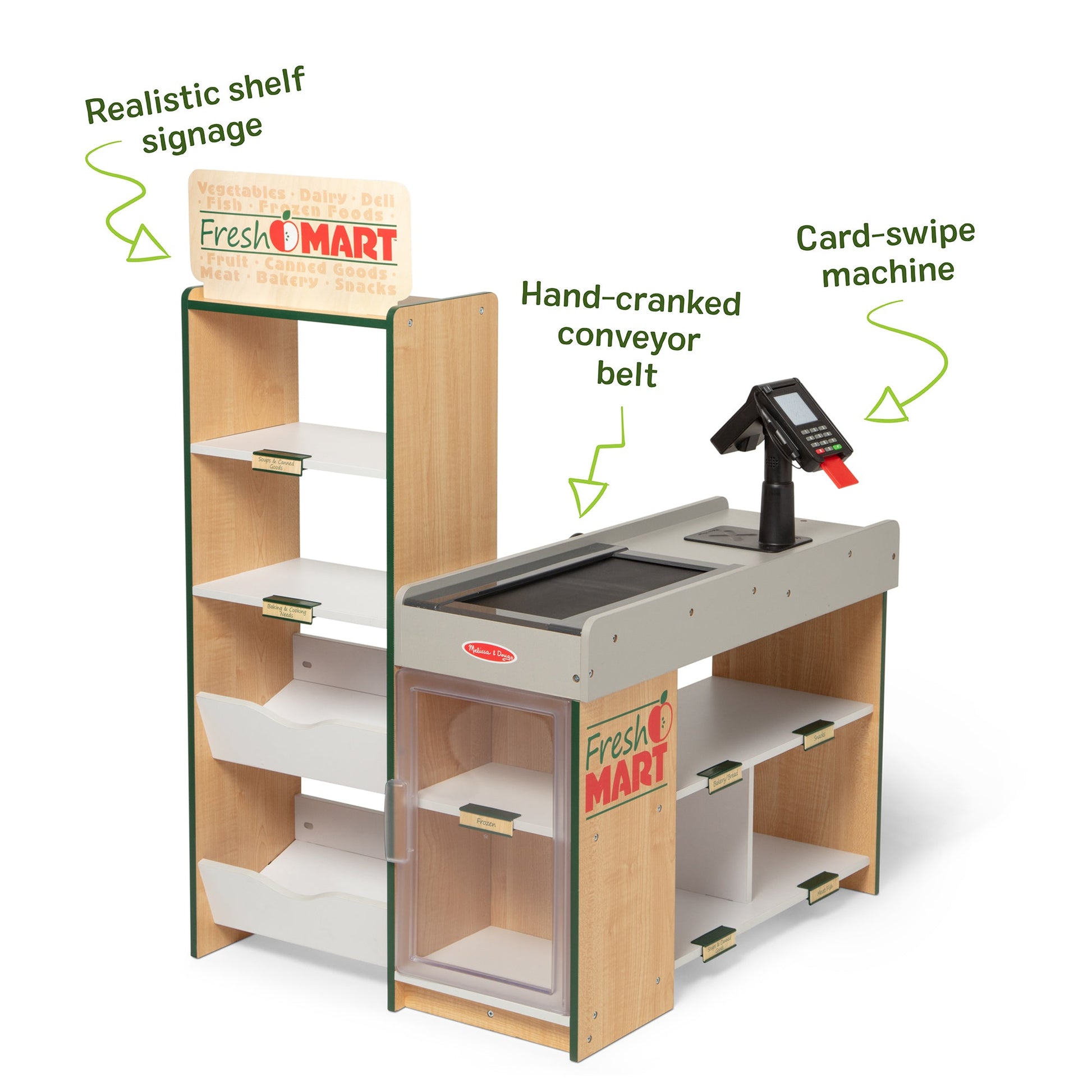 Melissa and Doug Grocery Store - Premium for Kids in Qatar | Toysaro.com