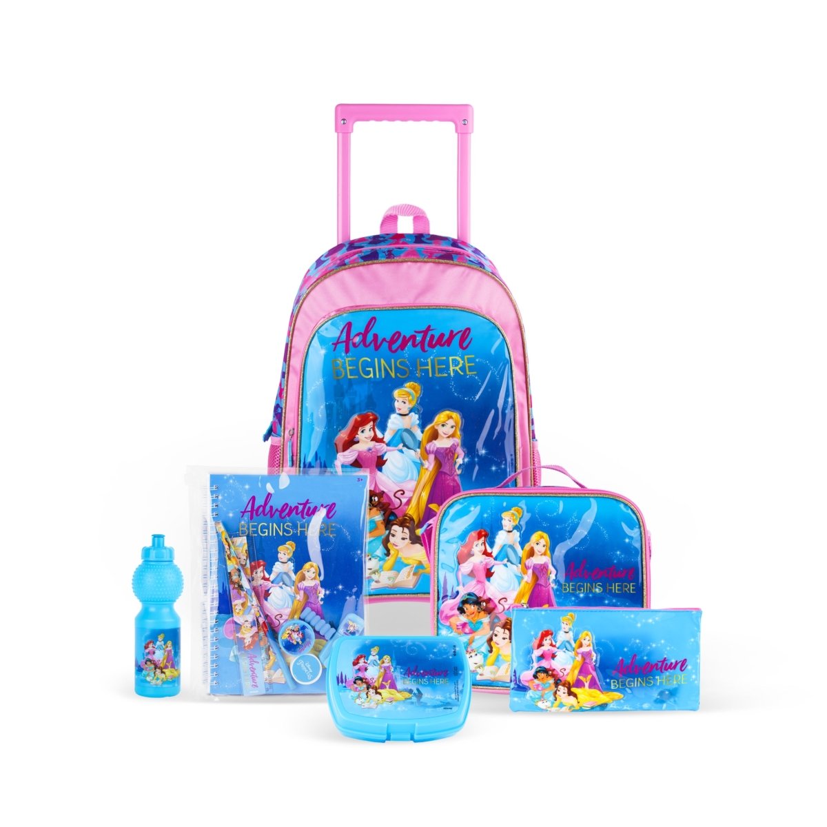 Disney Princess Adventure Begins Here 6in1 Box Set 16" - Premium for Kids in Qatar | Toysaro.com