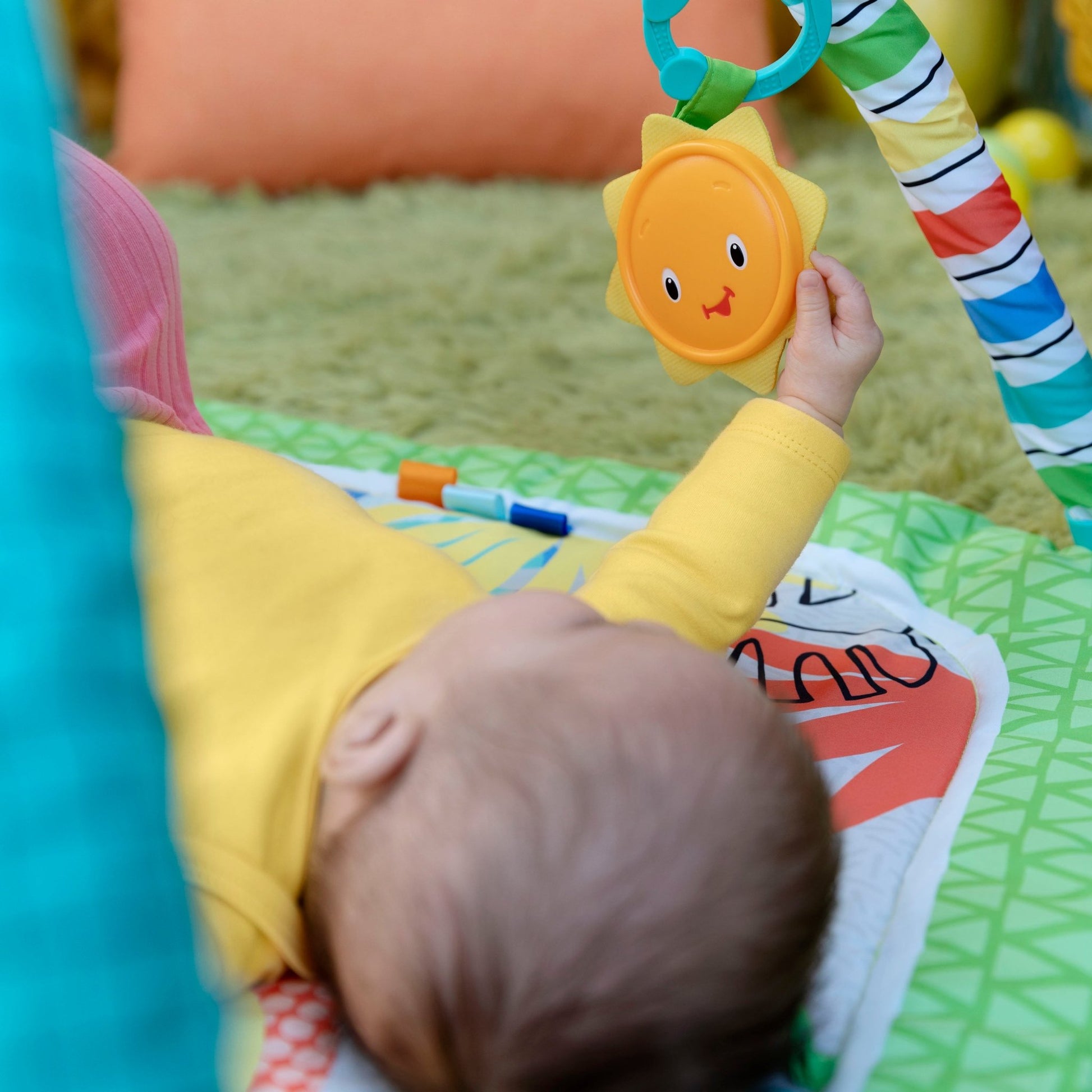 Bright Starts™ Wild Wiggles™ FoldAway Activity Gym™ - Premium for Kids in Qatar | Toysaro.com