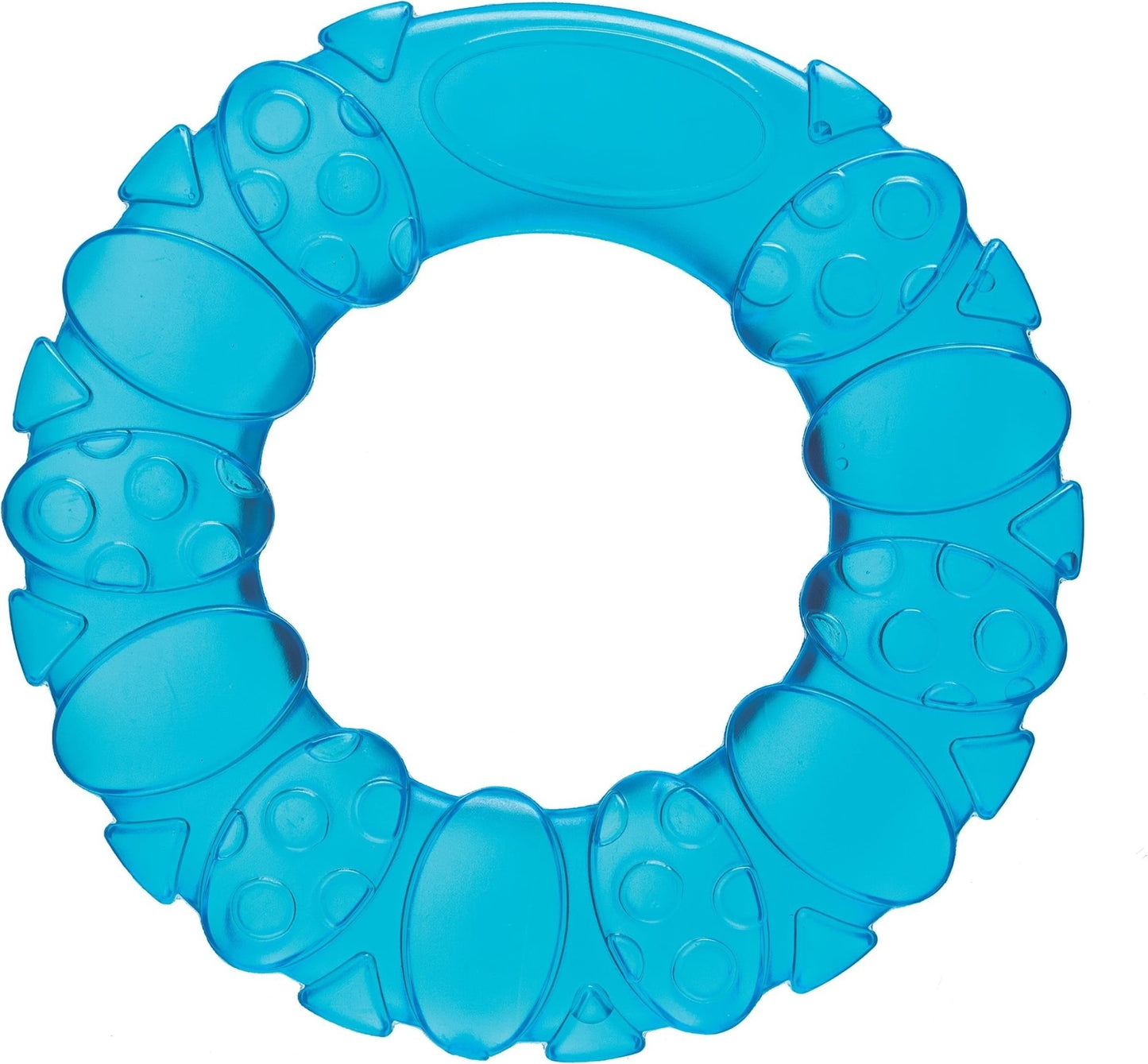 playgro Soothing Circle Water Teether - Blue - Premium for Kids in Qatar | Toysaro.com