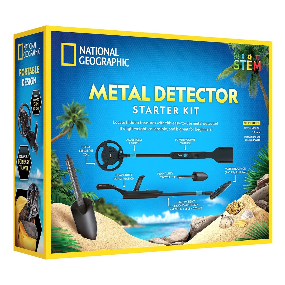 NG METAL DETECTOR STARTER KIT - Premium for Kids in Qatar | Toysaro.com