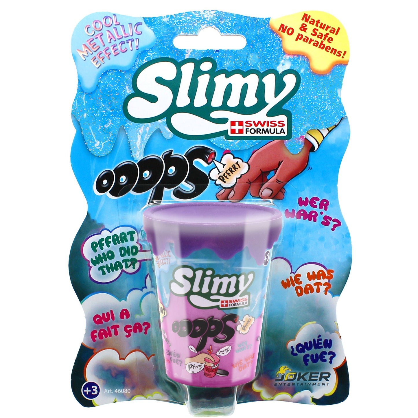 SLIMY - MINI OOPS METALLIC 80G - Premium for Kids in Qatar | Toysaro.com