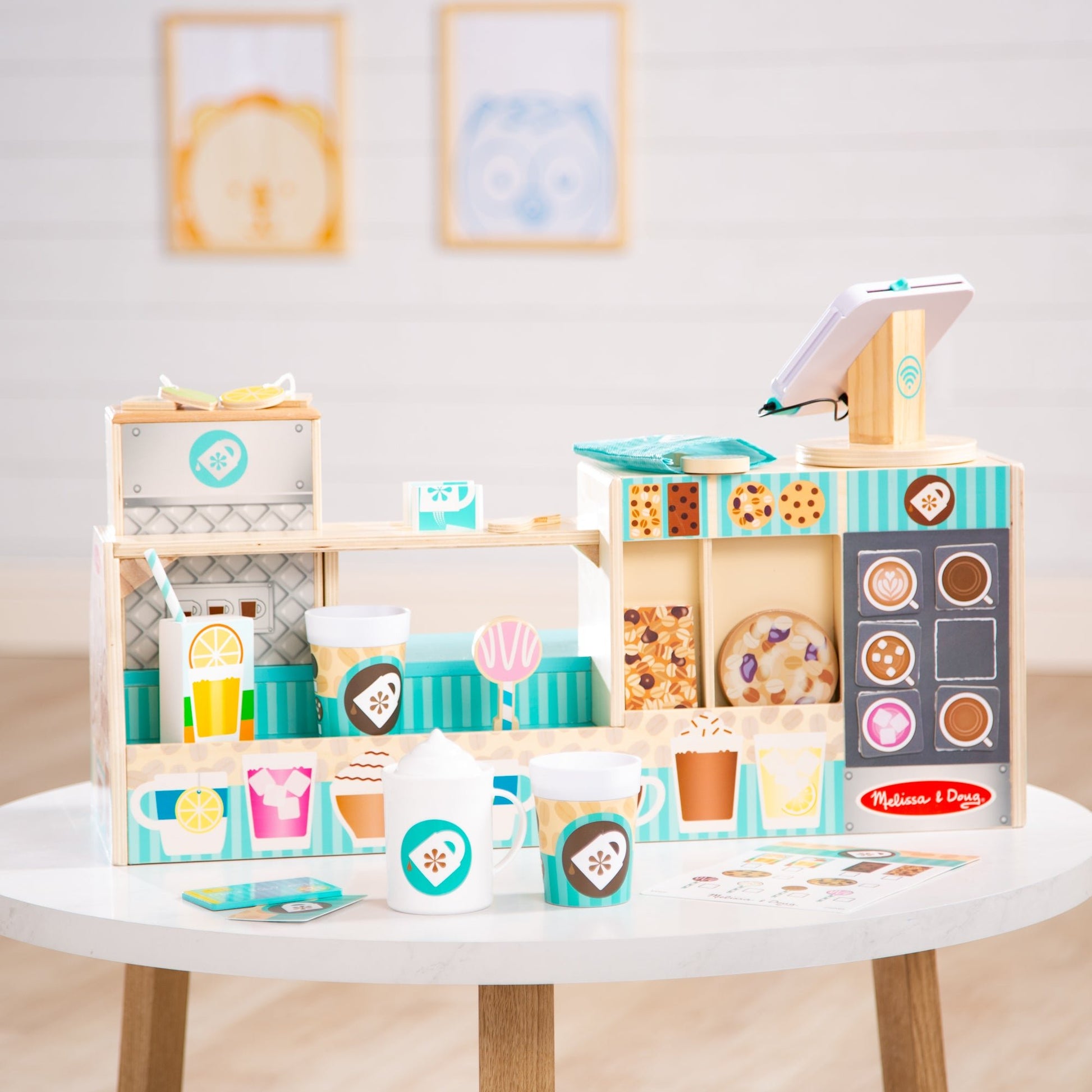 Melissa and Doug Cafe Barista Coffee Shop - Premium for Kids in Qatar | Toysaro.com