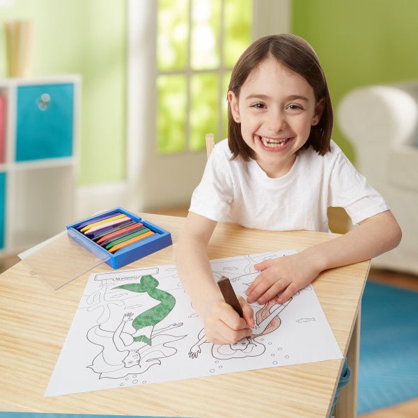 Melissa and Doug Jumbo Coloring Pad - Pink (11" x 14") - Premium for Kids in Qatar | Toysaro.com