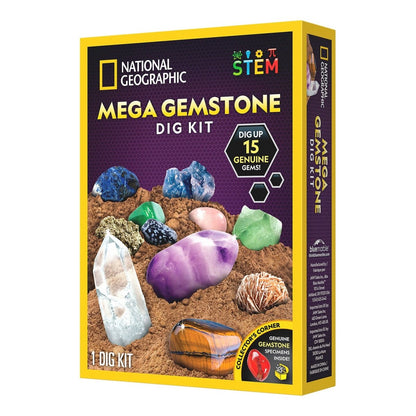 NG MEGA GEMSTONE DIG KIT - Premium for Kids in Qatar | Toysaro.com
