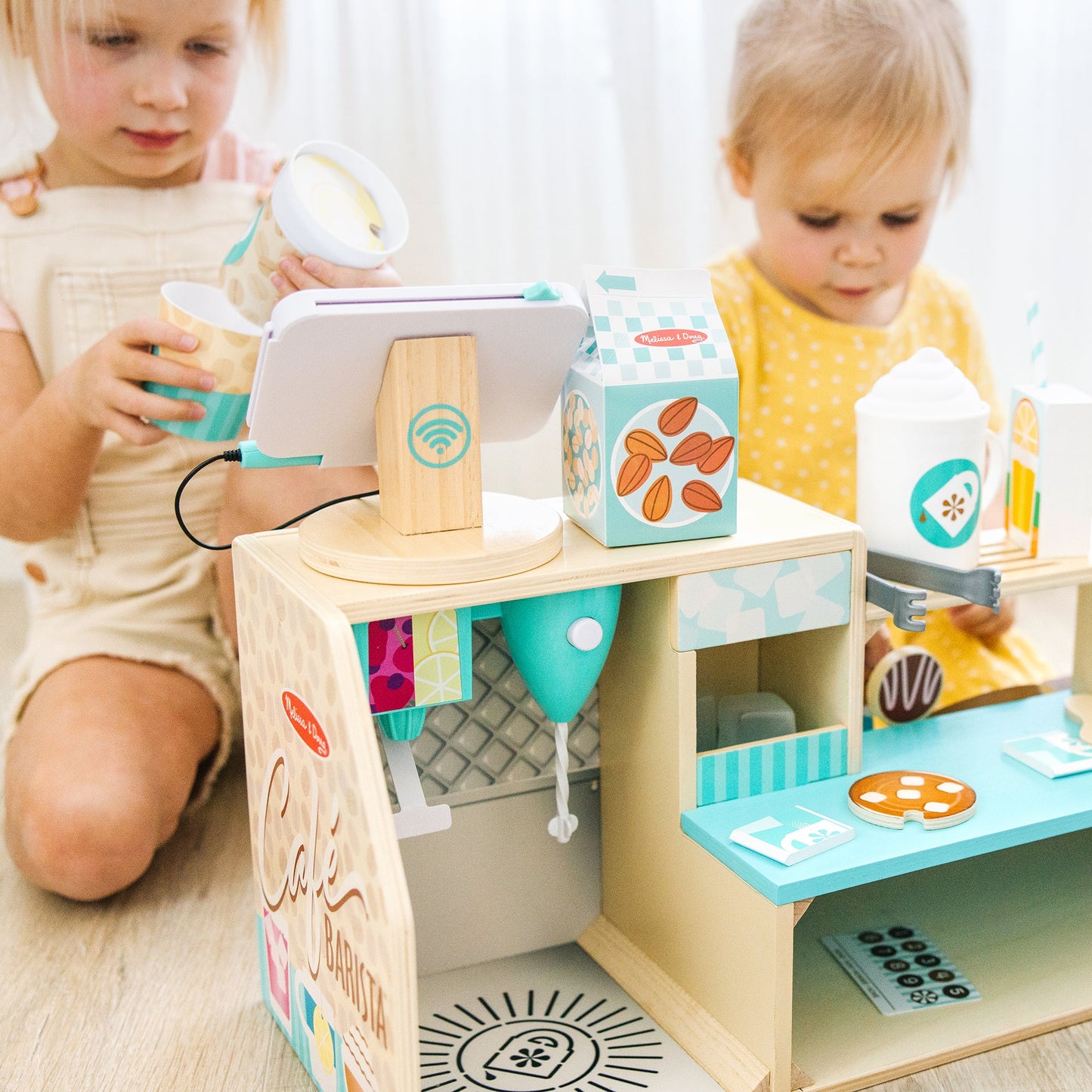 Melissa and Doug Cafe Barista Coffee Shop - Premium for Kids in Qatar | Toysaro.com