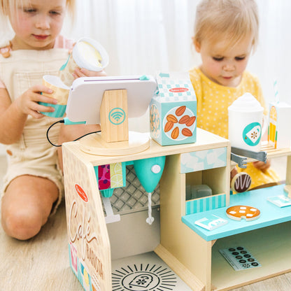 Melissa and Doug Cafe Barista Coffee Shop - Premium for Kids in Qatar | Toysaro.com