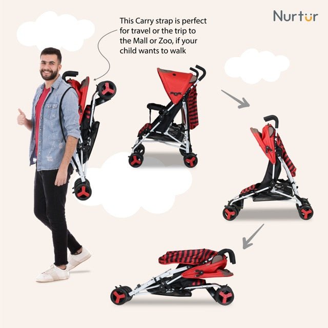 Nurtur Luca Bear Lightweight Stroller - Premium for Kids in Qatar | Toysaro.com