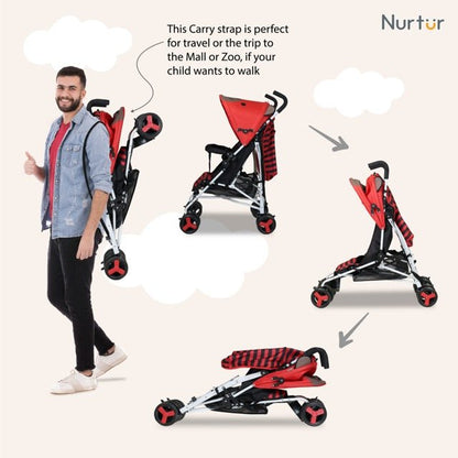 Nurtur Luca Bear Lightweight Stroller - Premium for Kids in Qatar | Toysaro.com