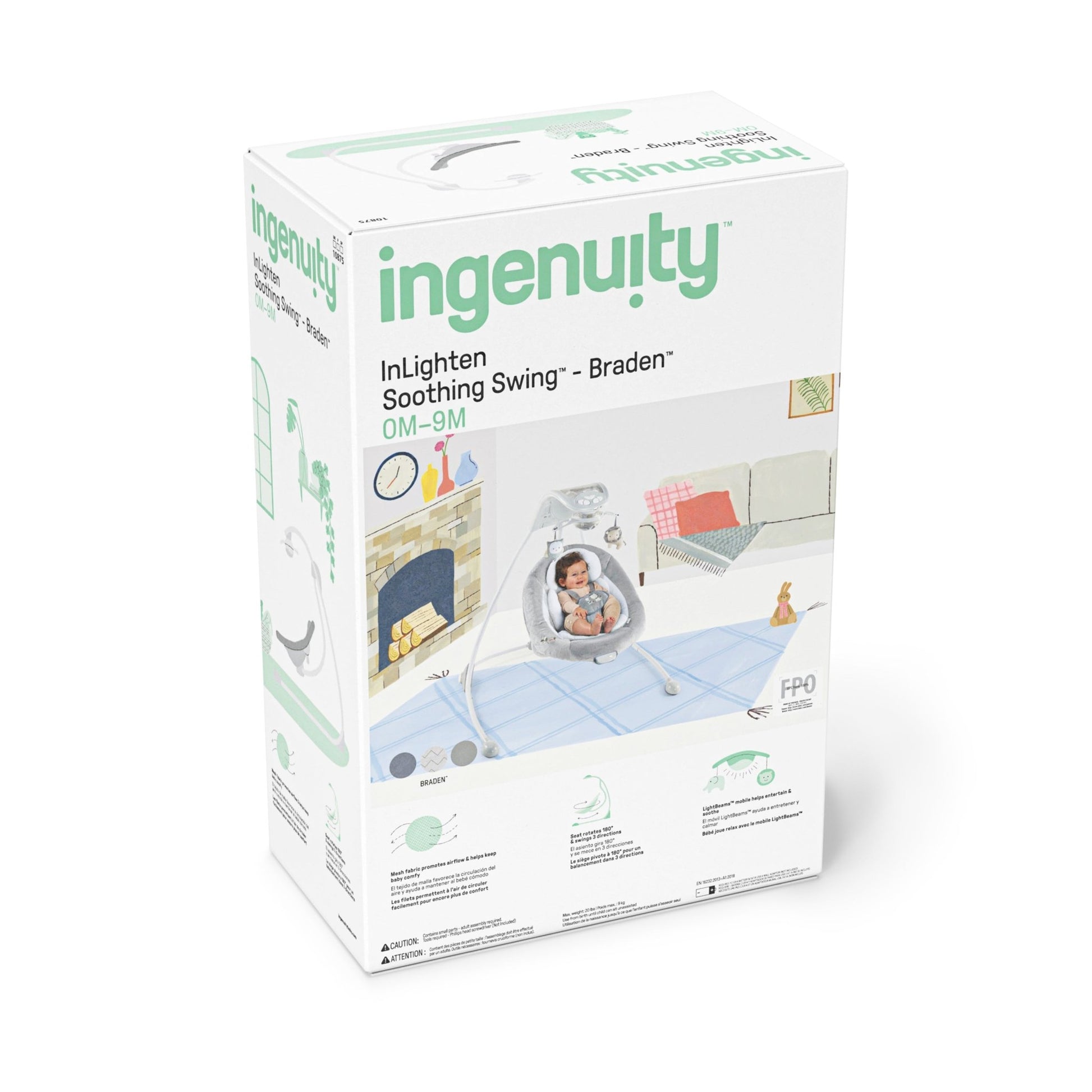INGENUITY INLIGHTEN SWING: BRADEN - Premium for Kids in Qatar | Toysaro.com