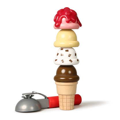 Melissa and Doug Scoop & Serve Ice Cream Counter - Premium for Kids in Qatar | Toysaro.com
