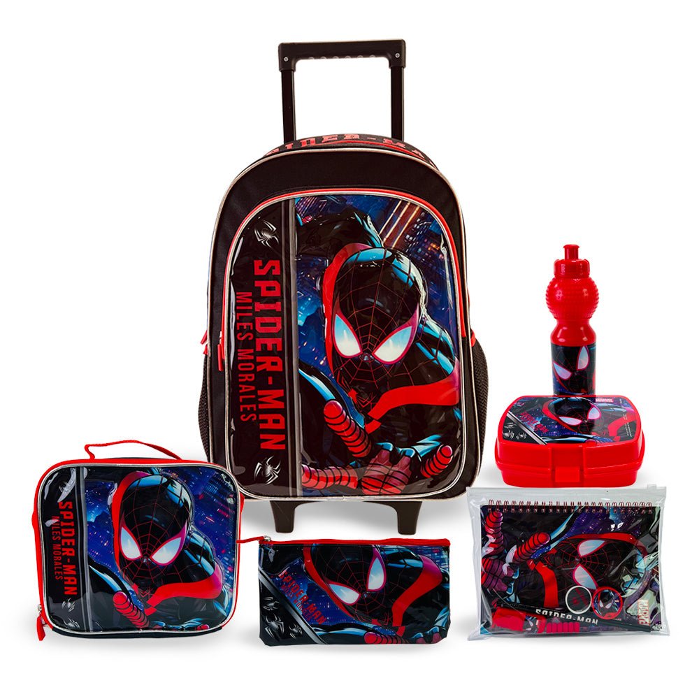 Marvel Spiderman Not Ordinary Hero 18" 6in1 Trolley Box Set - Premium for Kids in Qatar | Toysaro.com