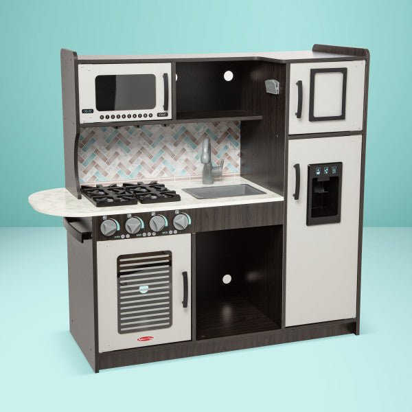 Melissa and Doug Chef's Kitchen - Charcoal - Premium for Kids in Qatar | Toysaro.com