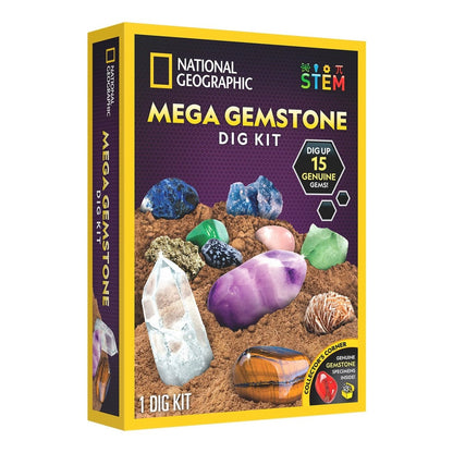 NG MEGA GEMSTONE DIG KIT - Premium for Kids in Qatar | Toysaro.com