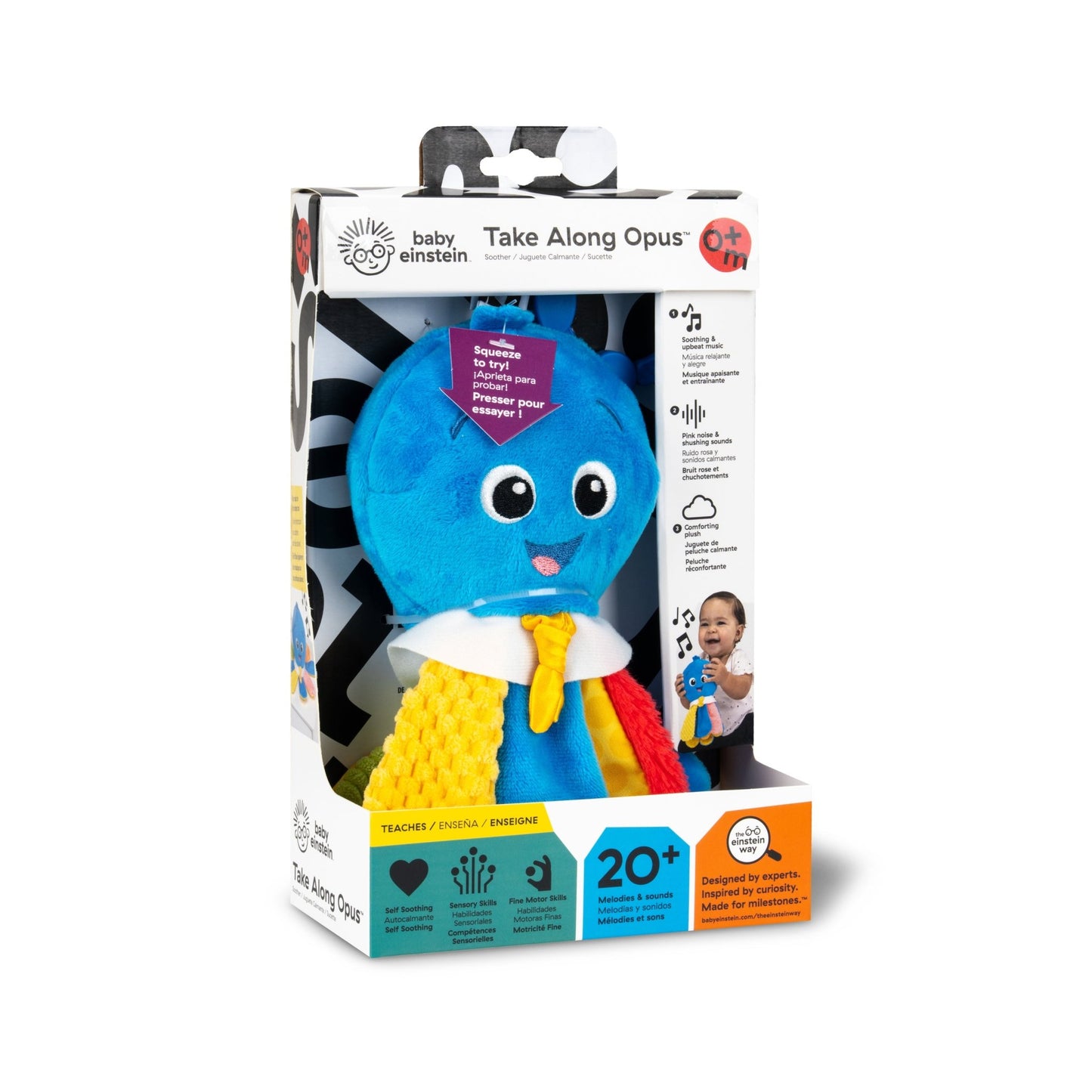 Baby Einstein™ Take Along Opus™ Soother - Premium for Kids in Qatar | Toysaro.com