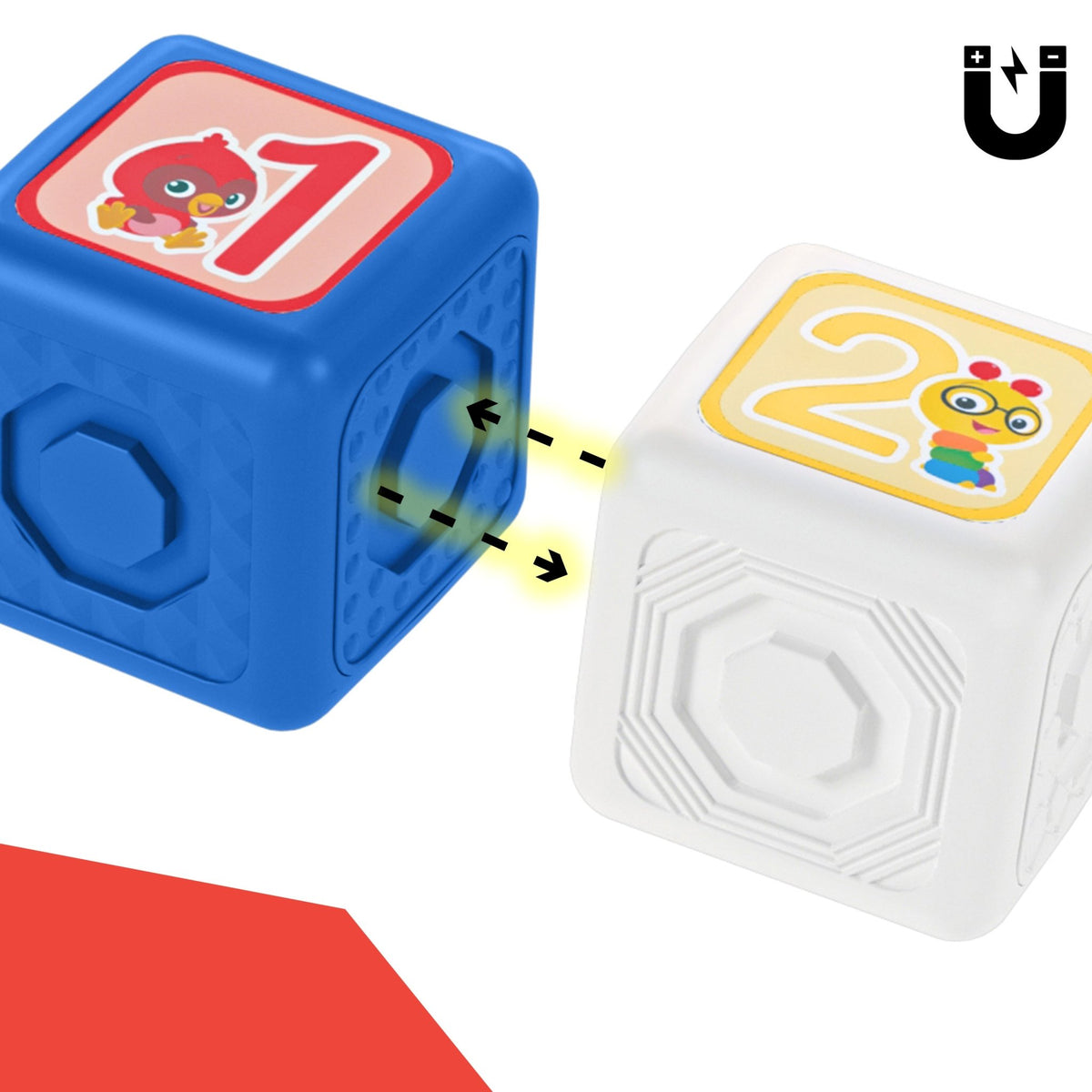 Baby Einstein Dive & Soar Magnetic Activity Blocks - Premium for Kids in Qatar | Toysaro.com