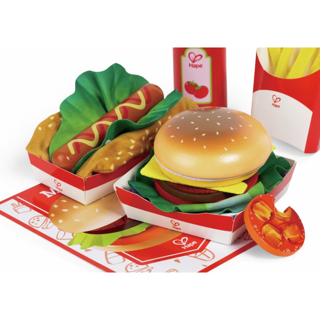 Fast Food Set - Premium for Kids in Qatar | Toysaro.com