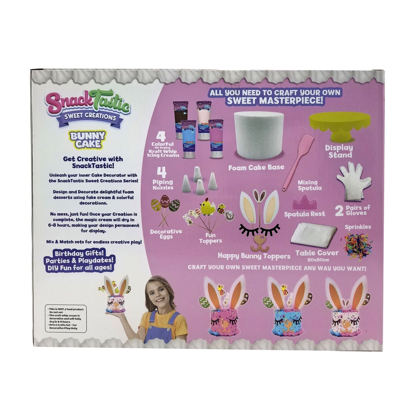 SNACK TASTIC - EASTES BUNNY CAKE - Premium for Kids in Qatar | Toysaro.com