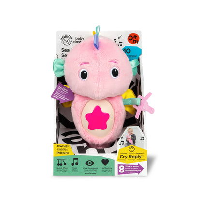 Baby Einstein™ Sea Dreams Seahorse™ Plush Soother Pink - Premium for Kids in Qatar | Toysaro.com