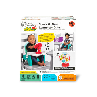 Baby Einstein™ Snack & Steer™ Learn - to - Dine™ Feeding Seat - Premium for Kids in Qatar | Toysaro.com