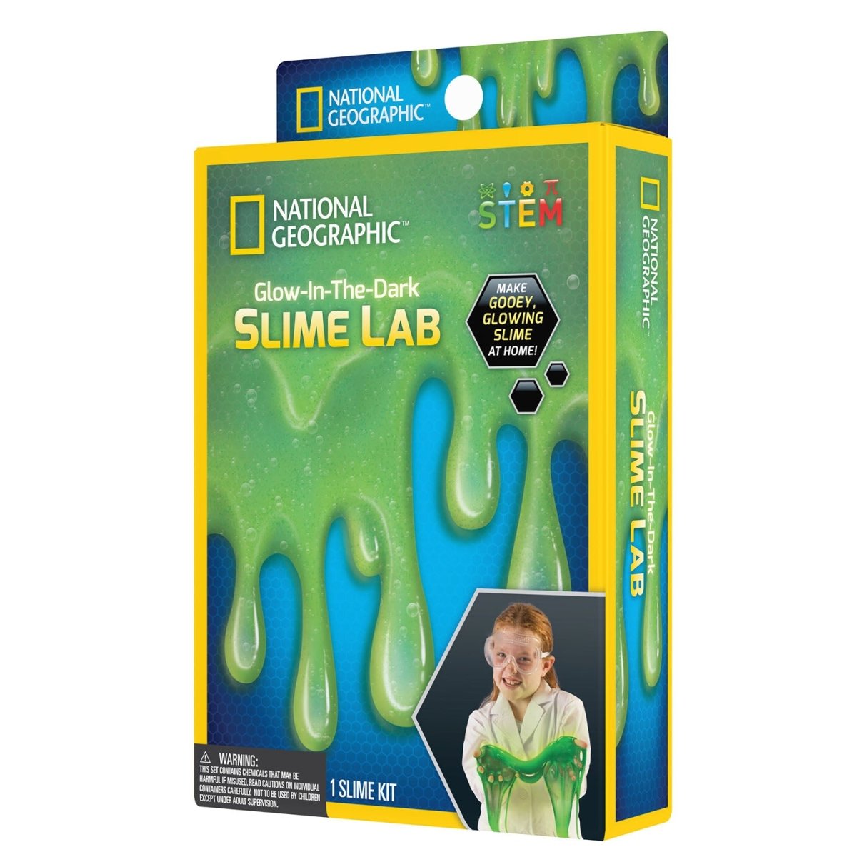 NG CARDED GLOW - IN - THE - DARK SLIME LAB - Premium for Kids in Qatar | Toysaro.com