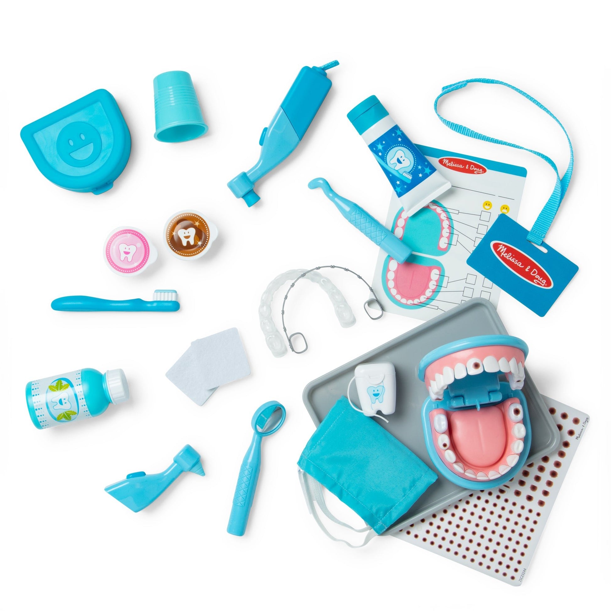Melissa and Doug Super Smile Dentist Play Set - Premium for Kids in Qatar | Toysaro.com