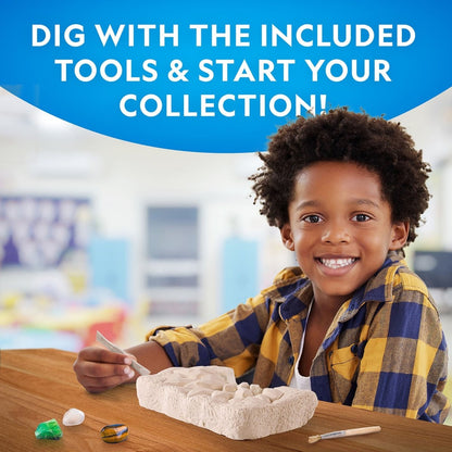NG SUPER GEMSTONE DIG KIT - Premium for Kids in Qatar | Toysaro.com
